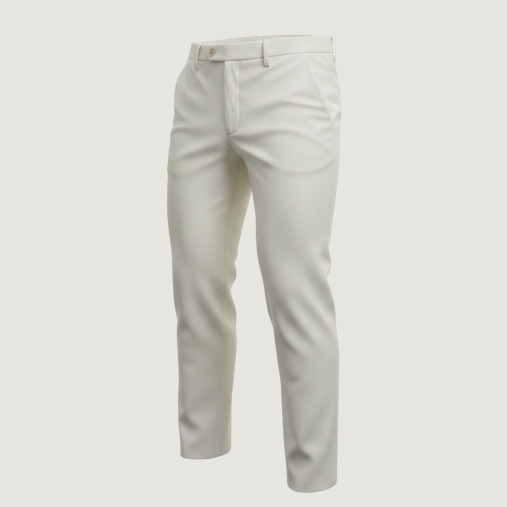 Lauren Ralph Lauren Suit Trousers Mens 44x30 White NWT Wool Classic Fit